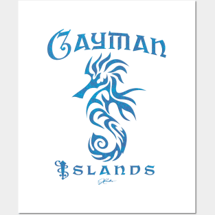 Cayman Islands Seahorse Posters and Art